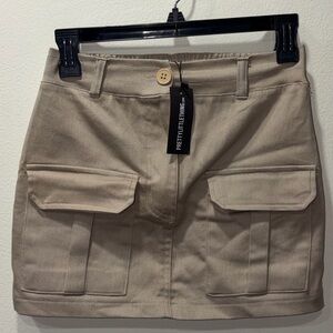 NWT PrettyLittleThing Cargo Skirt